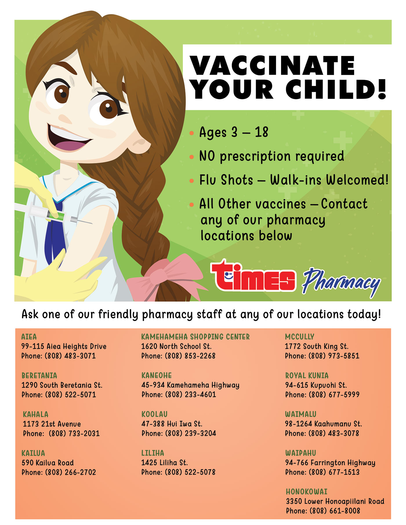 Vaccinate your child